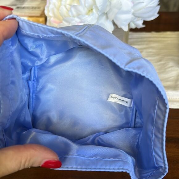 Thierry Muer expandable cosmetic bag NWOT - Picture 4 of 7